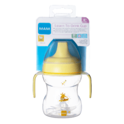 Kuvassa on MAM Learn to drink muki