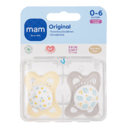 Kuvassa on MAM Original 0-6kk tutti