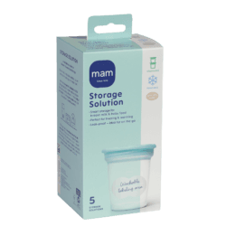 Kuvassa on MAM Säilytysratkaisupakkaus