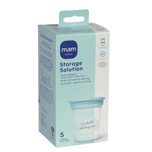 Kuvassa on MAM Säilytysratkaisupakkaus